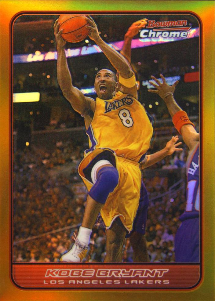Kobe Bryant [Gold Refractor] #6