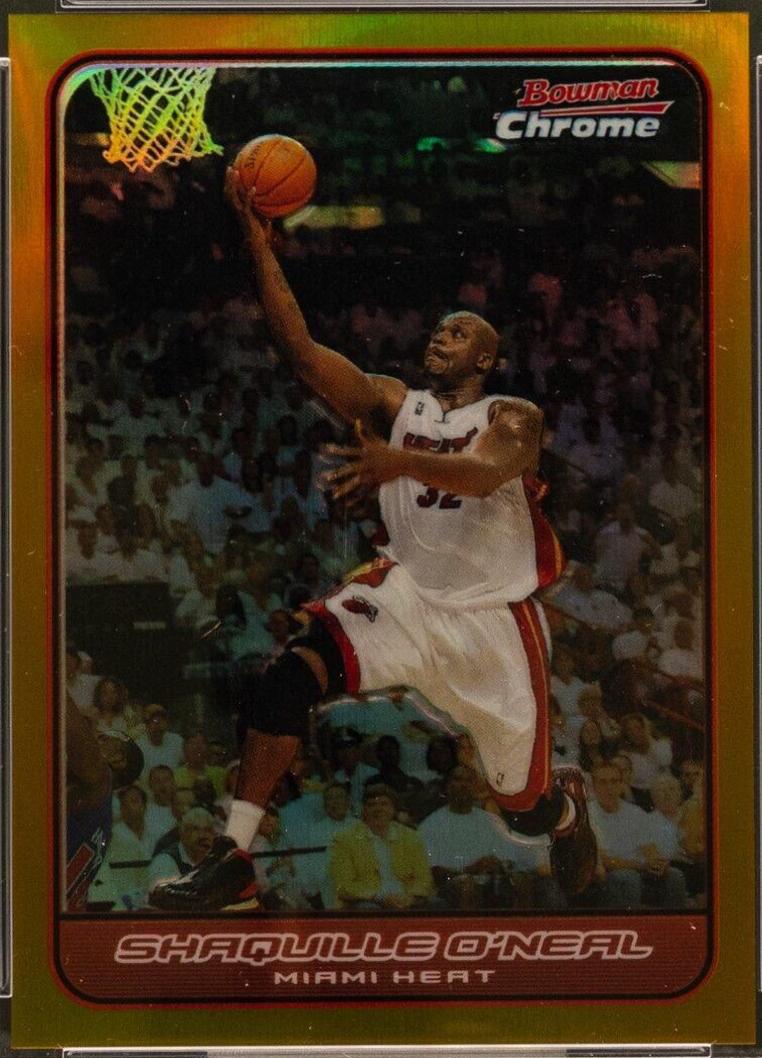 Shaquille O'Neal [Gold Refractor] #49