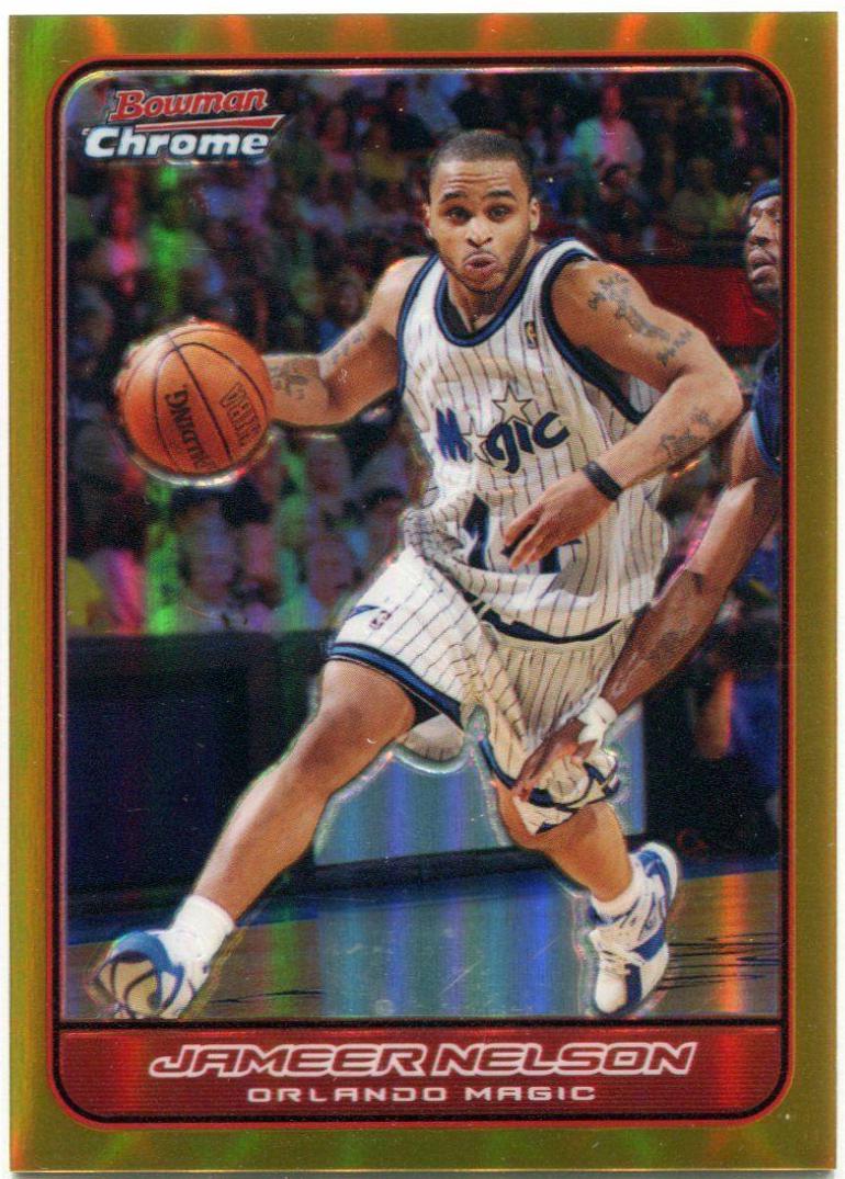Jameer Nelson Gold Refractor #69