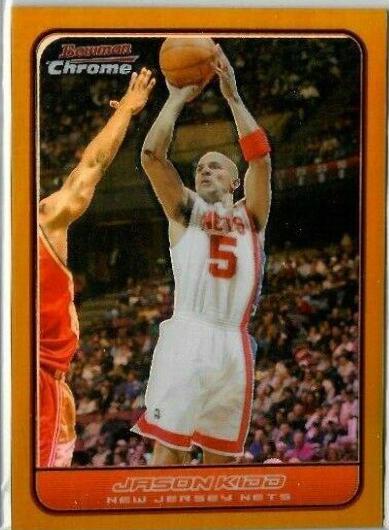 Jason Kidd Gold Refractor #60