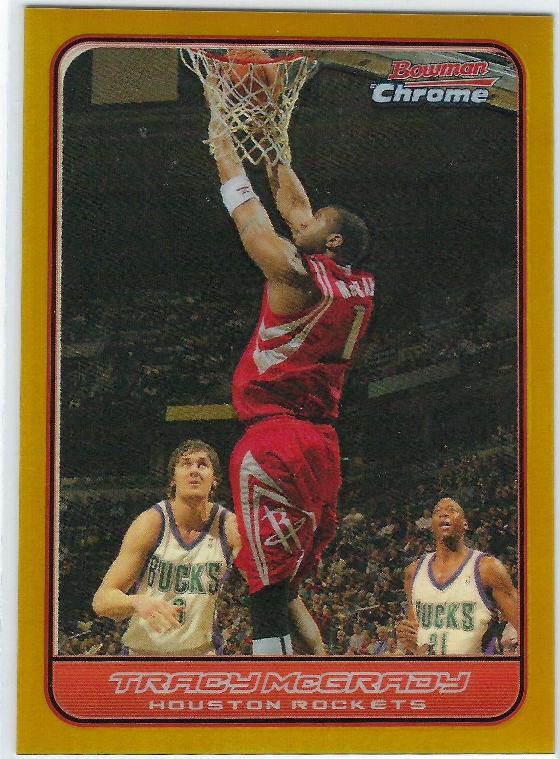 Tracy McGrady [Gold Refractor] #74