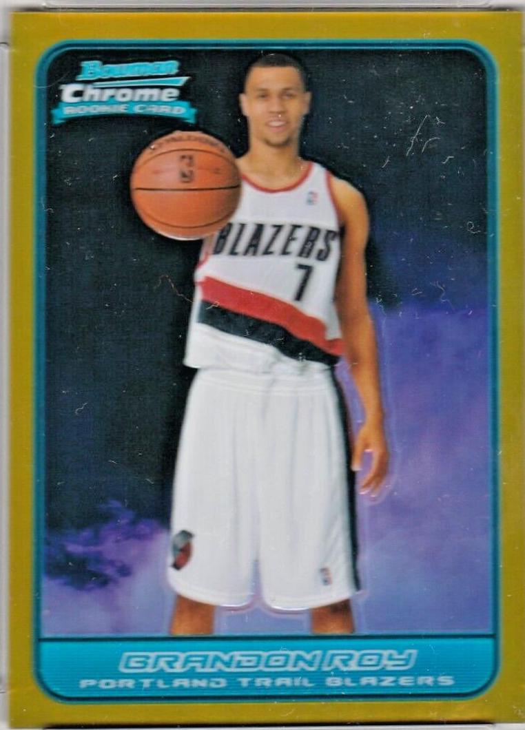 Brandon Roy [Chrome Gold Refractor] #124