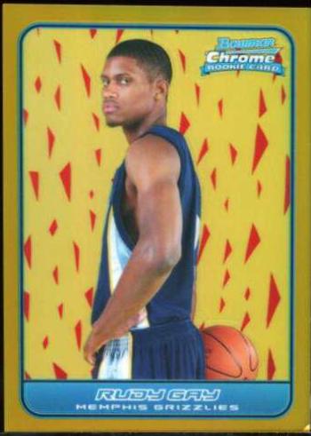Rudy Gay [Gold Refractor] #122