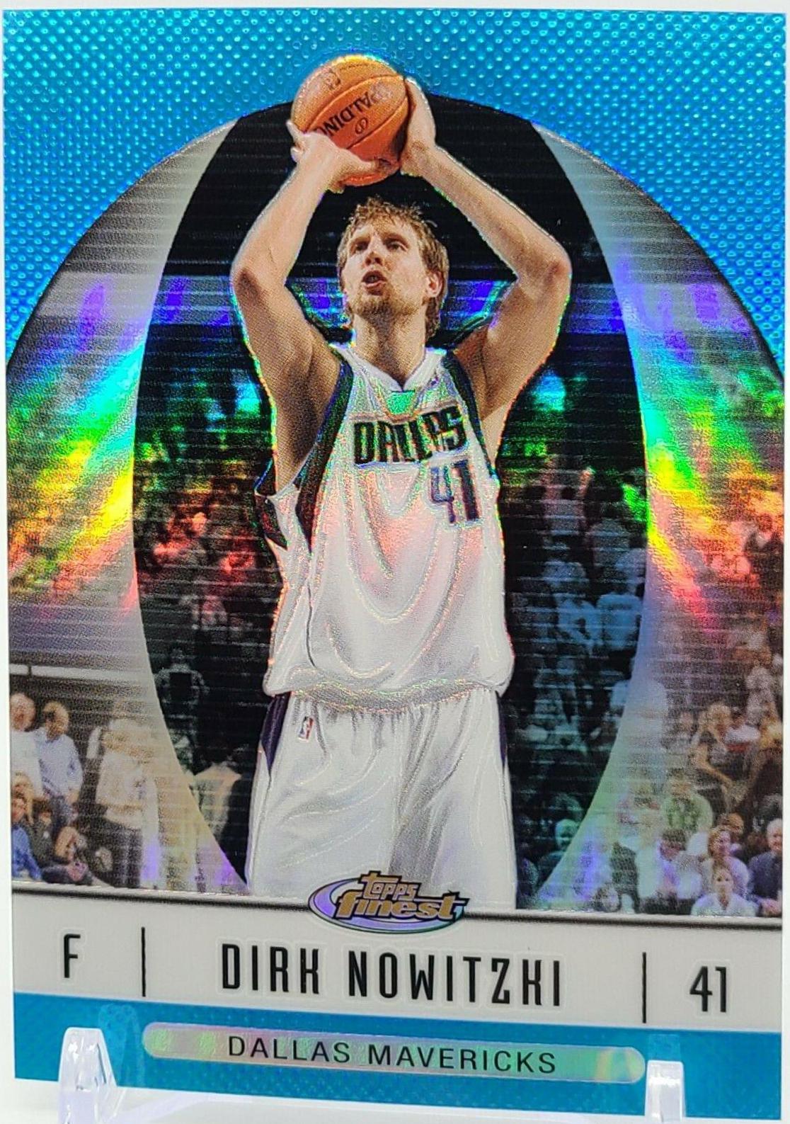 Dirk Nowitzki [Blue Refractor] #12