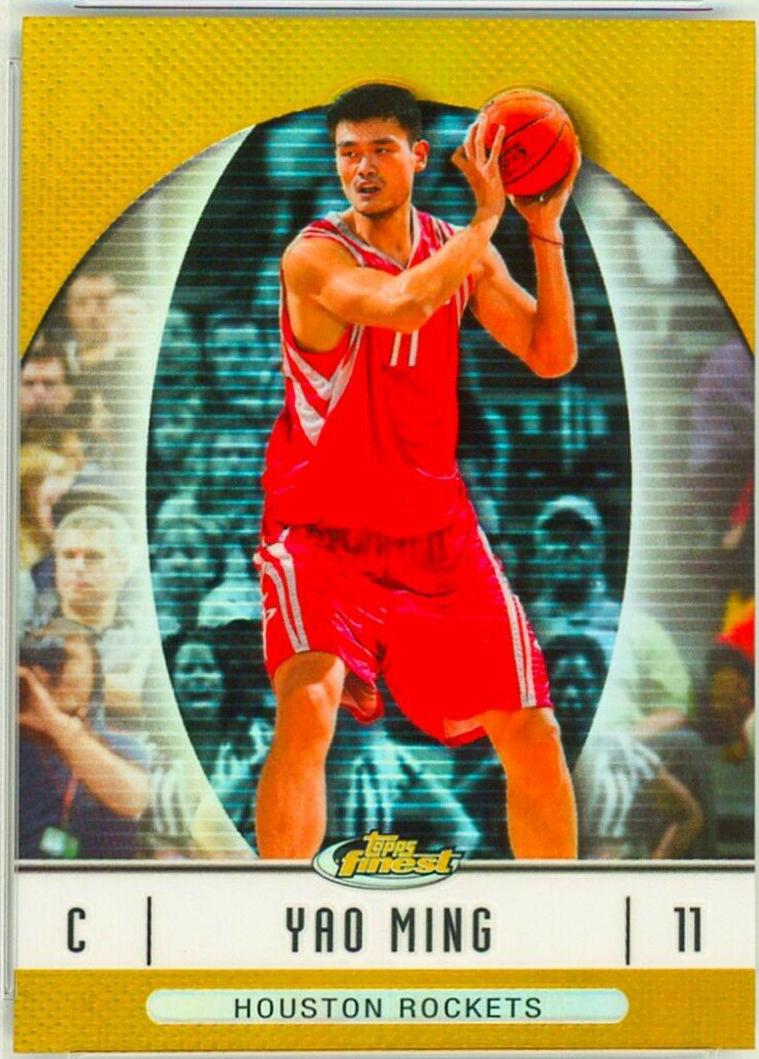 Yao Ming [Gold Refractor] #14