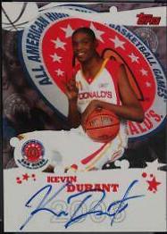 Kevin Durant [Autograph] #B19
