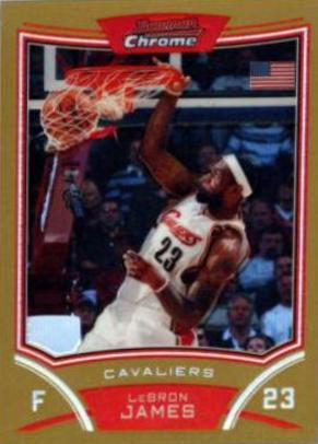 LeBron James [Gold Refractor] #3