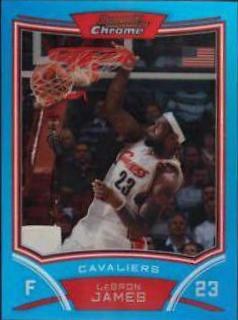 LeBron James [Blue Refractor] #3