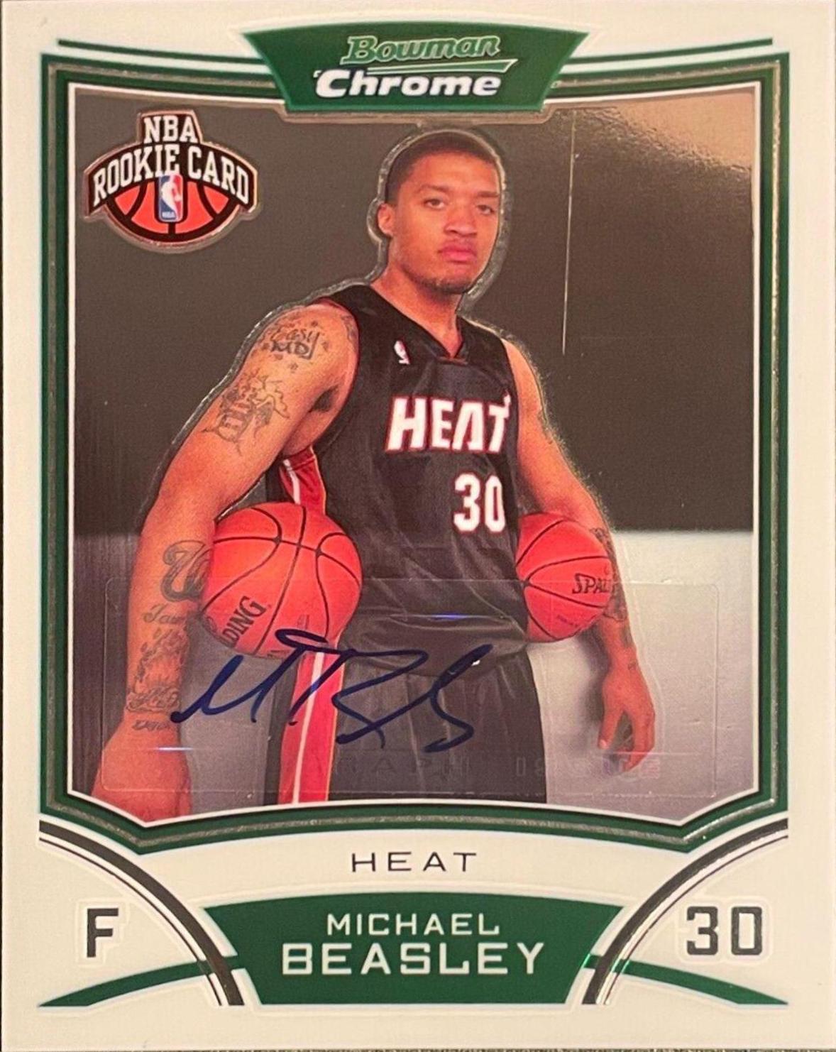 Michael Beasley [Autograph] #152