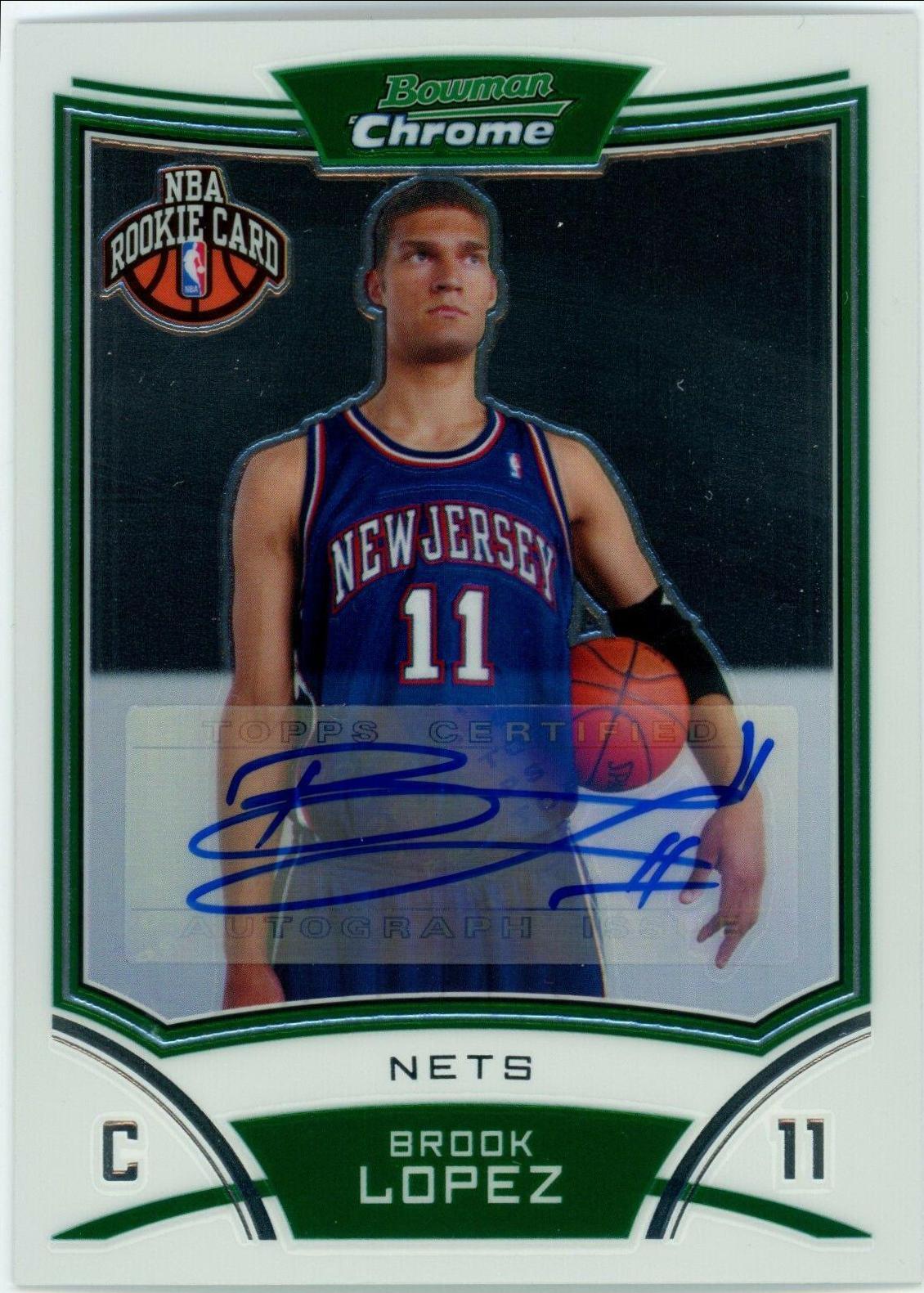 Brook Lopez Autograph #160