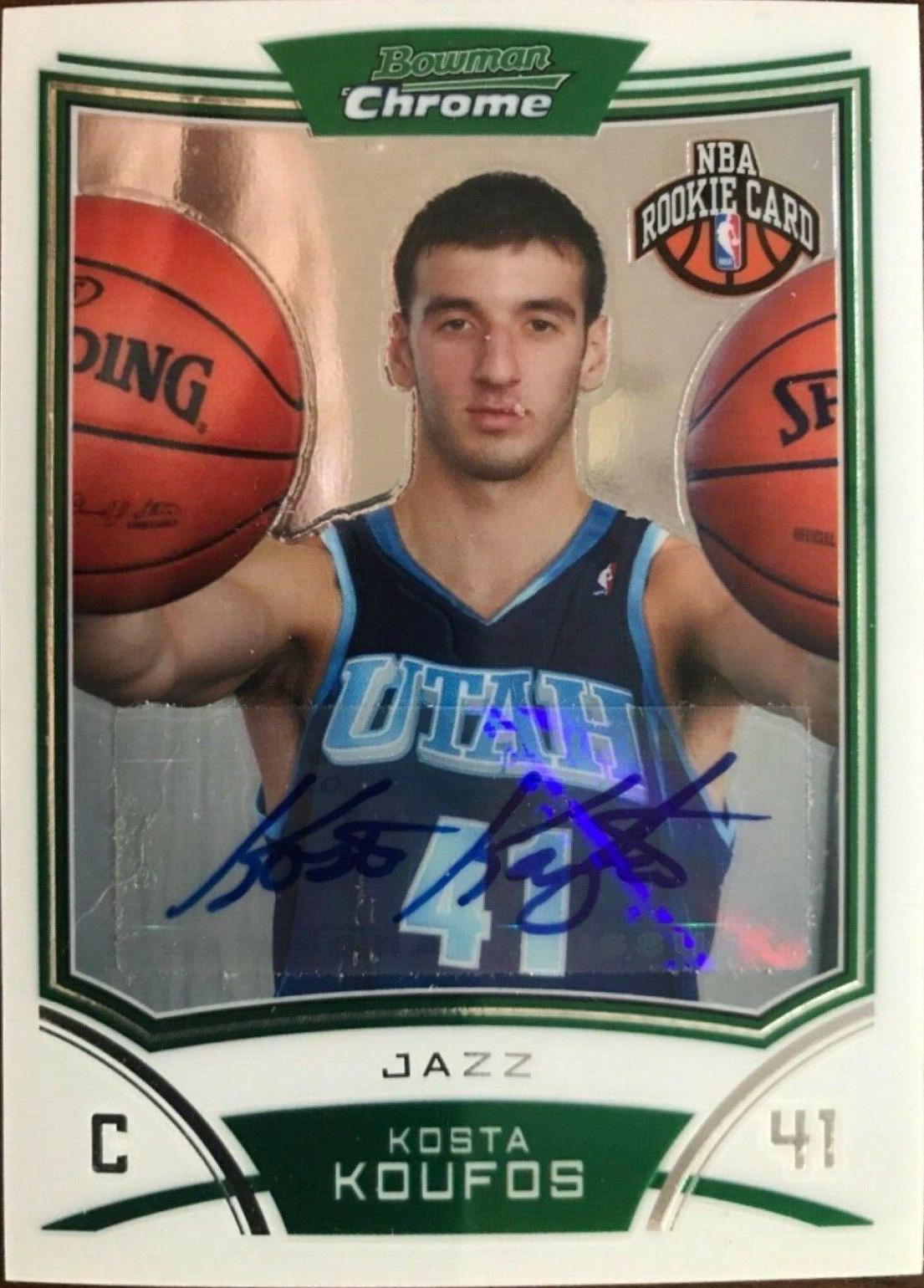 Kosta Koufos Autograph #170