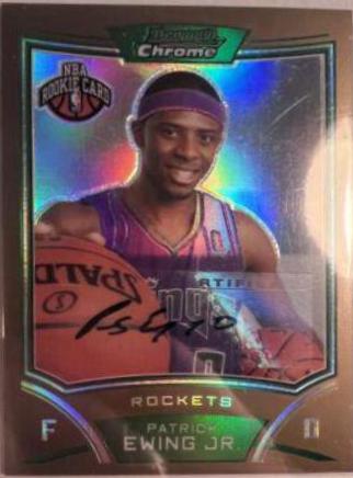 Patrick Ewing Jr. Red Refractor Autograph #180