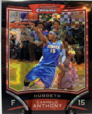 Carmelo Anthony Xfractor #15