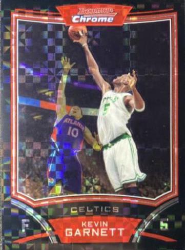 Kevin Garnett Gold Refractor #5