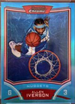 Allen Iverson [Blue Refractor] #33