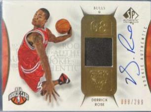 Derrick Rose [Autograph Retail] #130