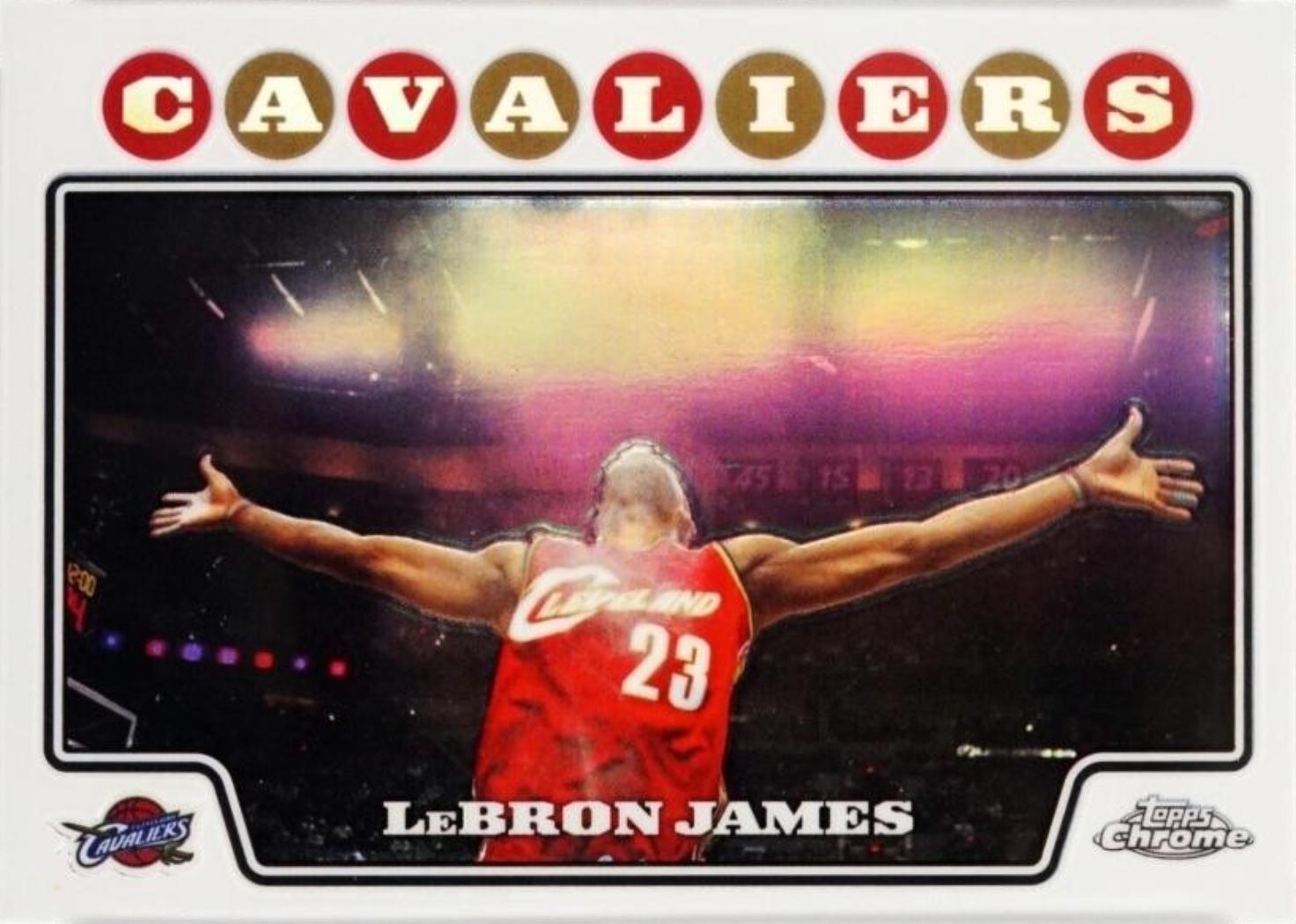 LeBron James [Refractor] #23