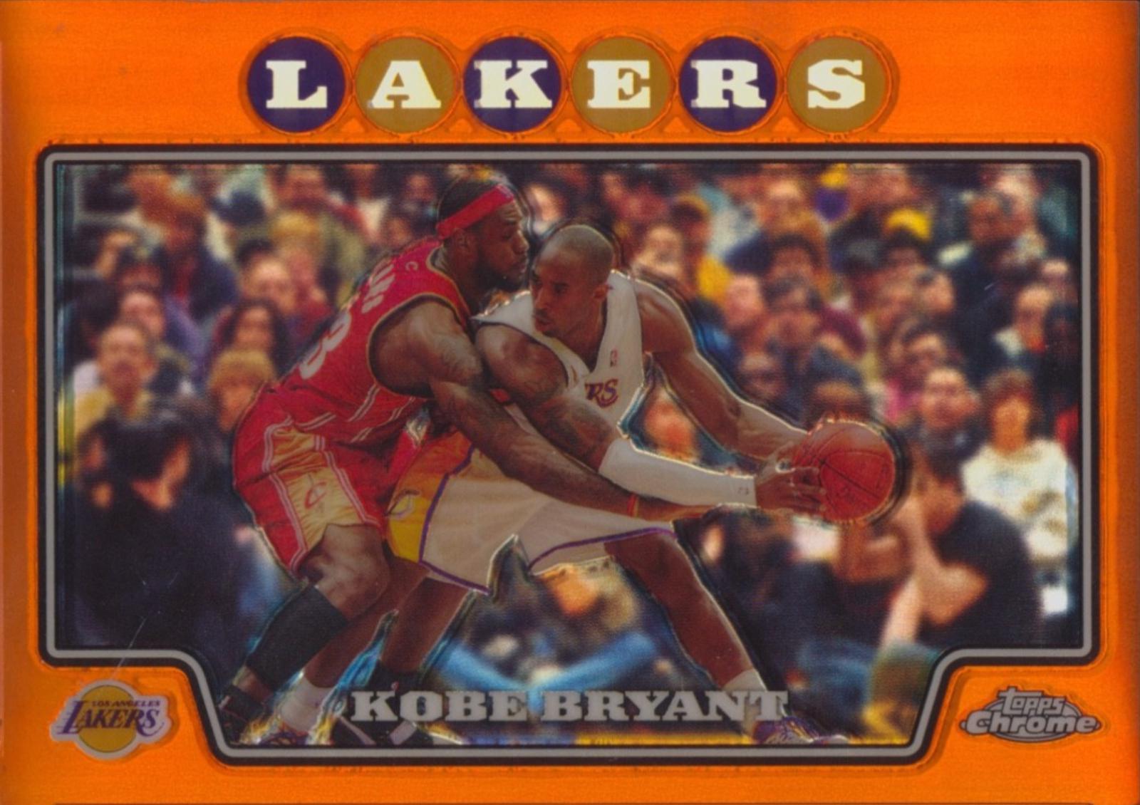 Kobe Bryant [Orange Refractor] #24