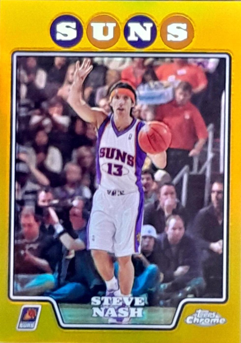 Steve Nash [Gold Refractor] #13