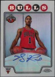 Derrick Rose Autograph Refractor #221