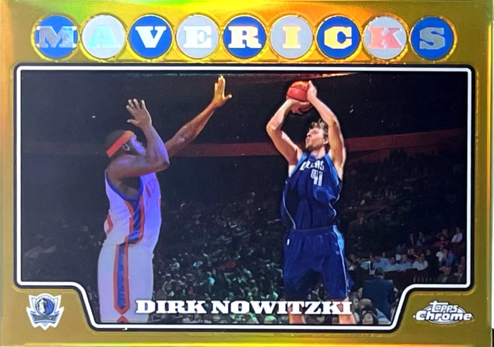 Dirk Nowitzki [Gold Refractor] #41