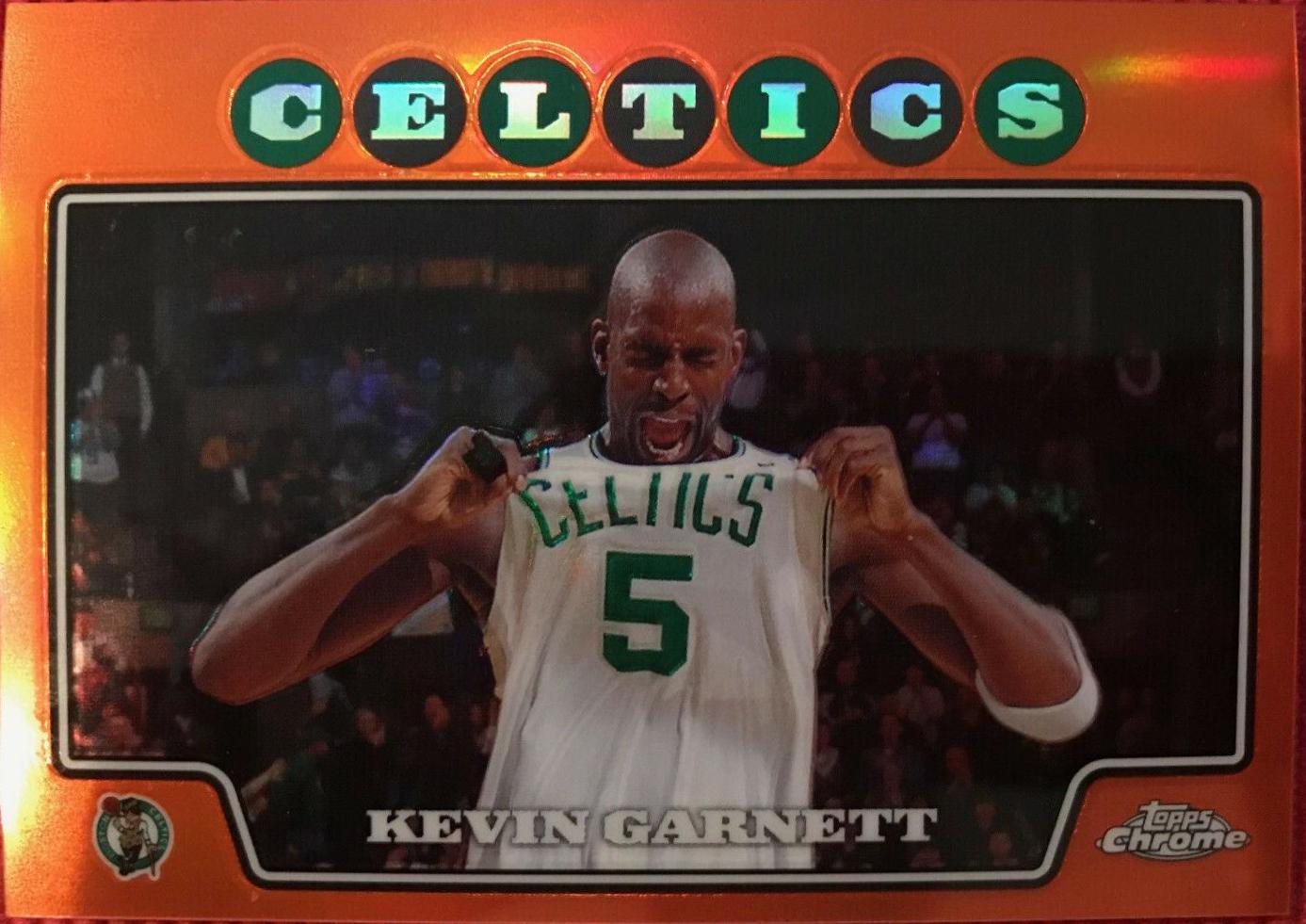 Kevin Garnett [Orange Refractor] #5
