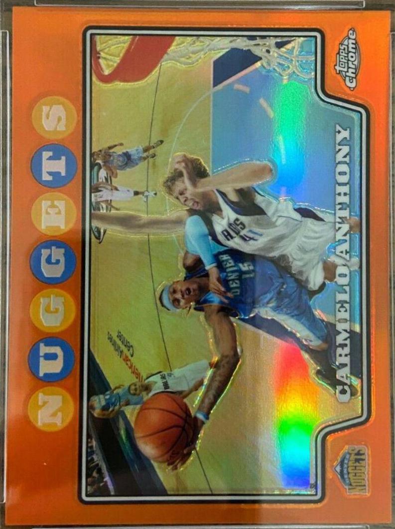 Carmelo Anthony [Orange Refractor] #15