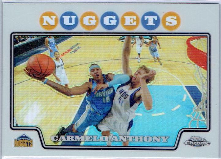 Carmelo Anthony [Refractor] #15