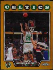 Ray Allen [Gold Refractor] #20