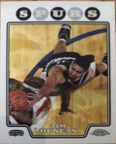Tim Duncan [Refractor] #21