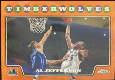 Al Jefferson Orange Refractor #25