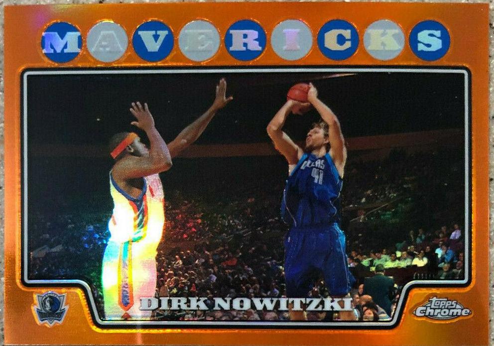 Dirk Nowitzki [Orange Refractor] #41