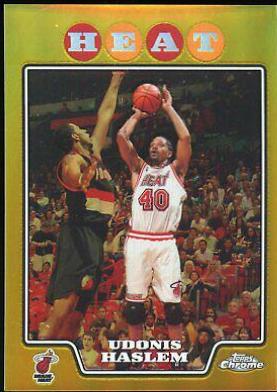 Udonis Haslem Gold Refractor #72