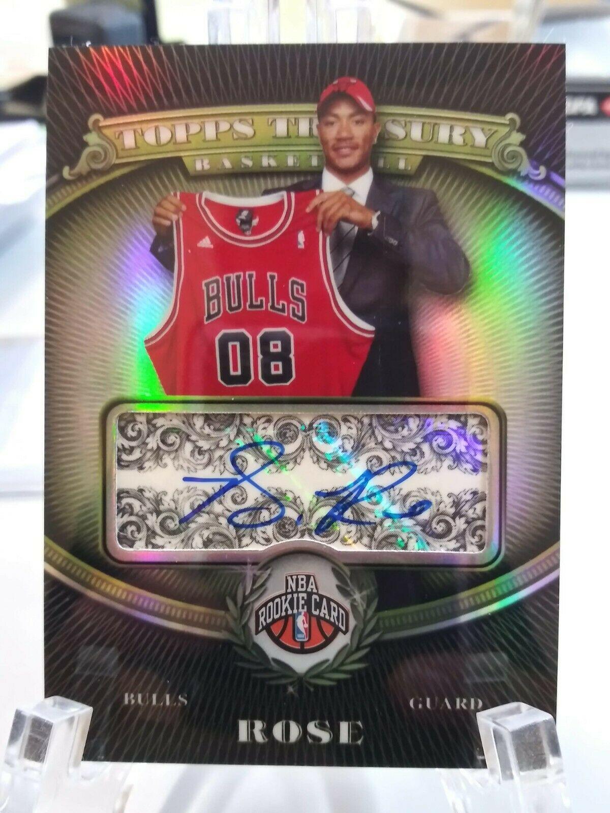 Derrick Rose Refractor Autograph #121