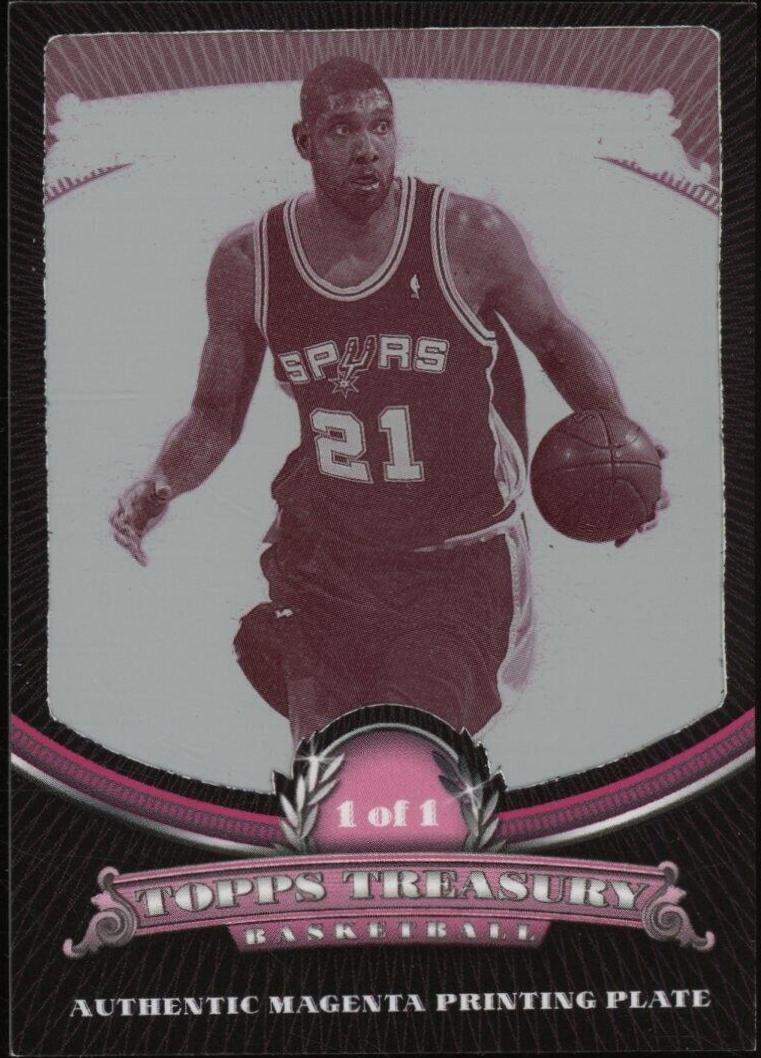 Tim Duncan [Xfractor 1/1] #4