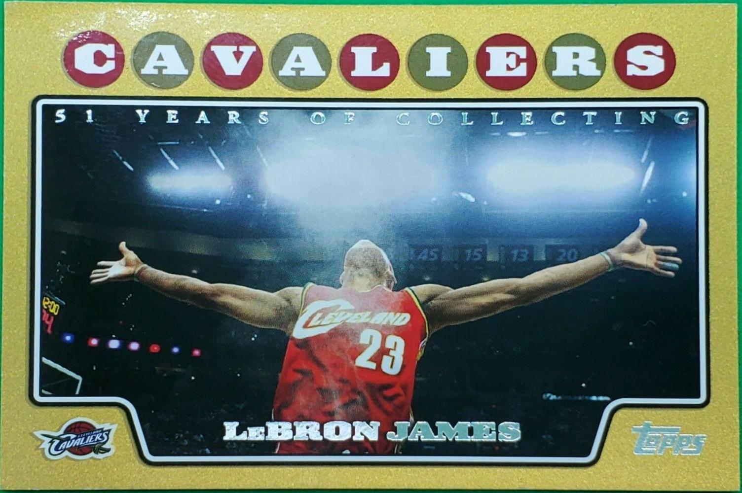 LeBron James [Gold] #23