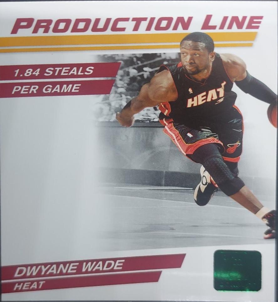 Dwyane Wade [Die Cut Emerald] #80
