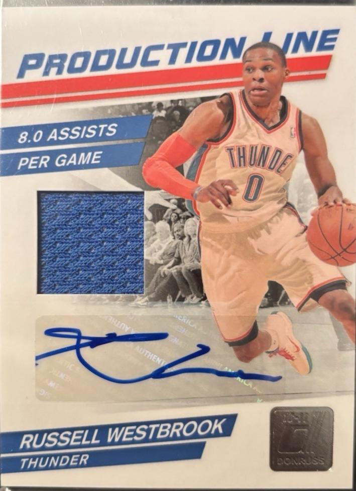 Russell Westbrook [Materials Signature] #48