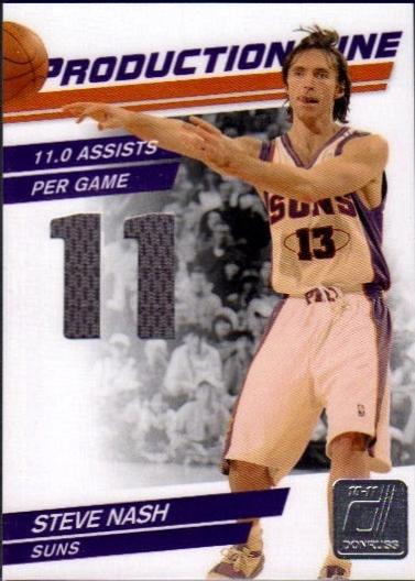Steve Nash [Stats Die Cut Materials Prime] #41