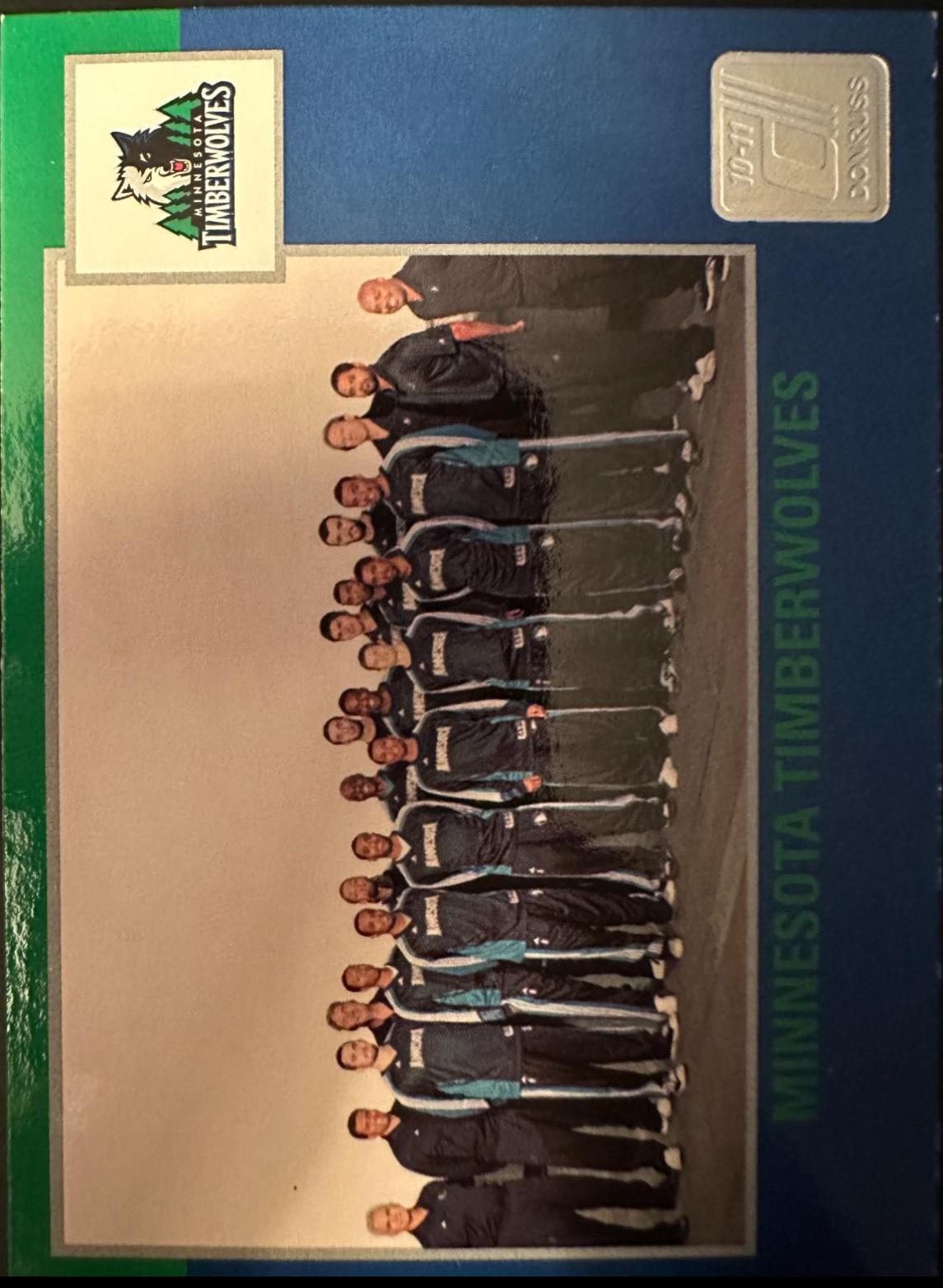 Timberwolves Checklist #284