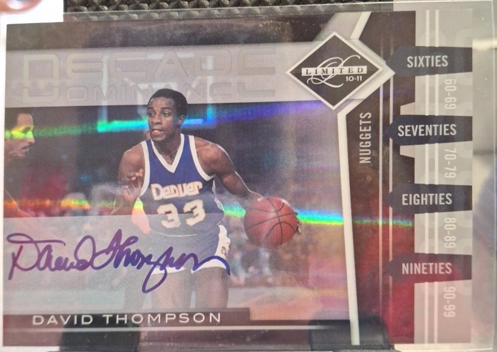 David Thompson [Signature] #7