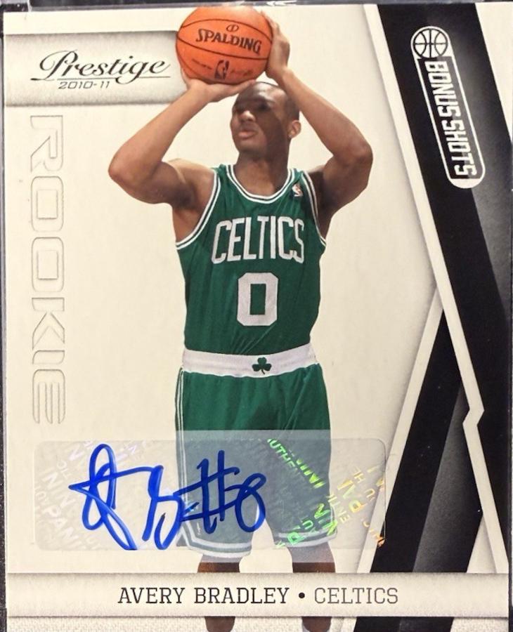 Avery Bradley [Bonus Shots Black Signature] #169