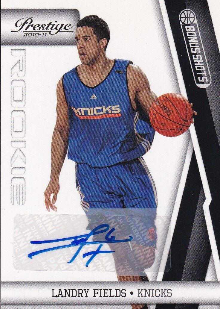 Landry Fields [Bonus Shots Black Signature] #189