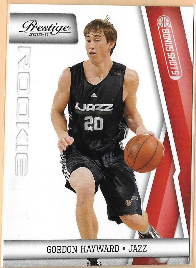 Gordon Hayward [Bonus Shots Orange] #219