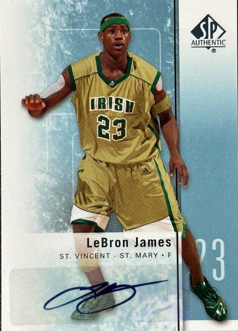 LeBron James [Autograph] #2