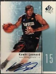 Kawhi Leonard [Autograph] #27
