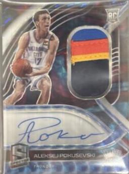 Aleksej Pokusevski [Jersey Autograph Interstellar] #199