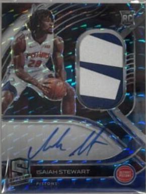 Isaiah Stewart [Jersey Autograph Interstellar] #193