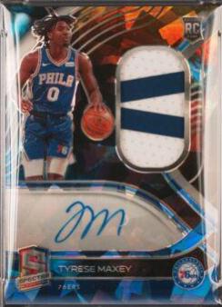 Tyrese Maxey [Jersey Autograph Astral] #204