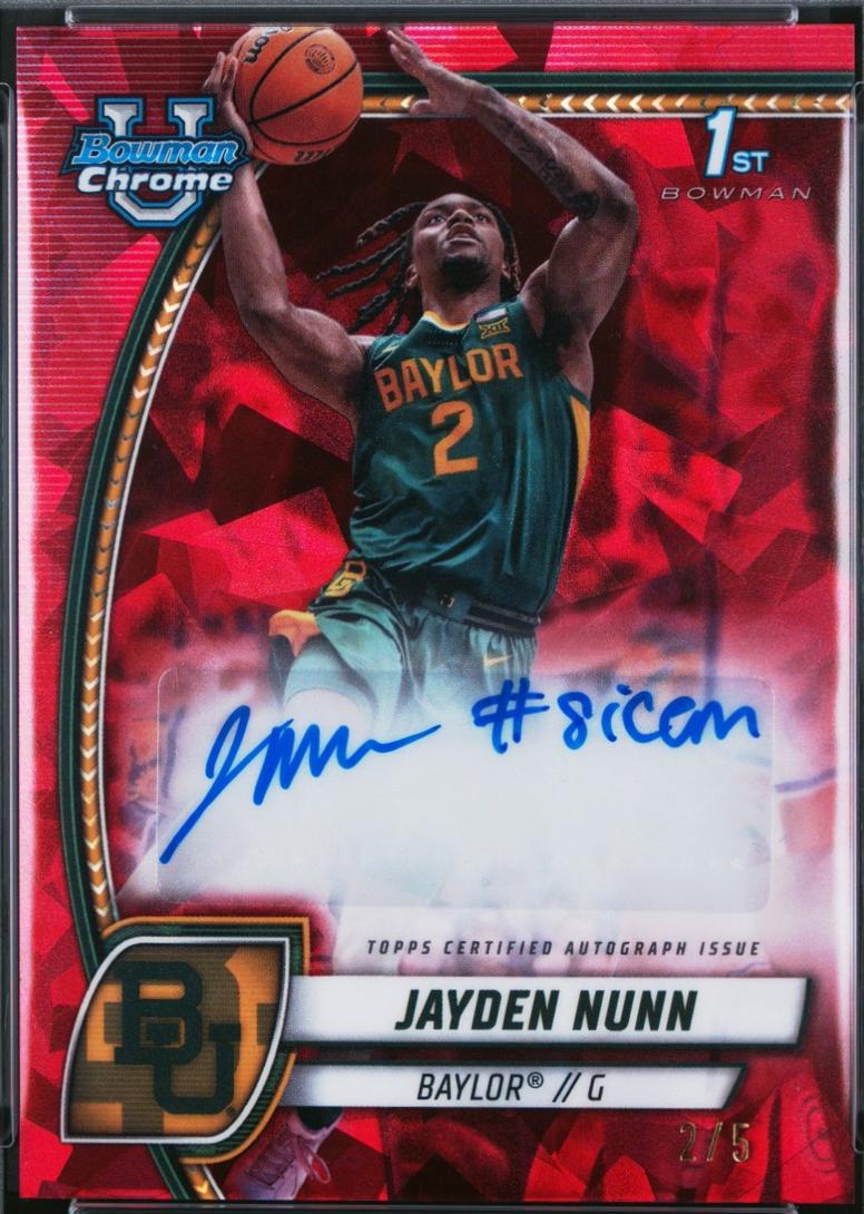Jayden Nunn [Sapphire Prospect Autograph] #30